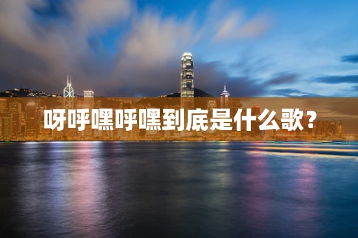 呀呼嘿呼嘿到底是什么歌？