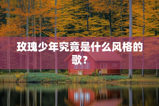 玫瑰少年究竟是什么风格的歌？