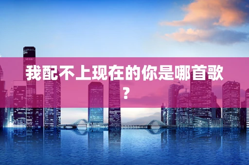 我配不上现在的你是哪首歌？