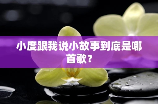 小度跟我说小故事到底是哪首歌？