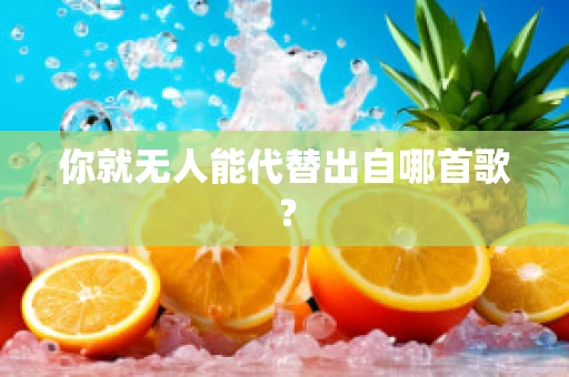 你就无人能代替出自哪首歌？