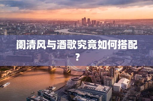 阑清风与酒歌究竟如何搭配？