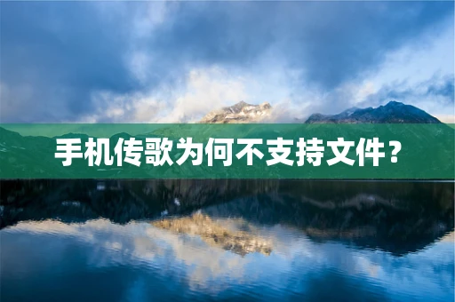 手机传歌为何不支持文件？