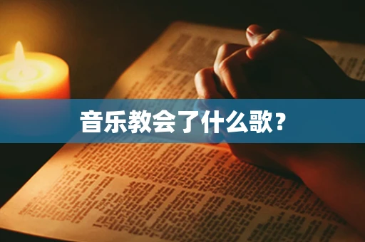 音乐教会了什么歌？