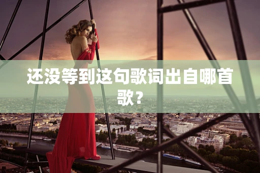 还没等到这句歌词出自哪首歌？