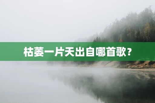 枯萎一片天出自哪首歌？
