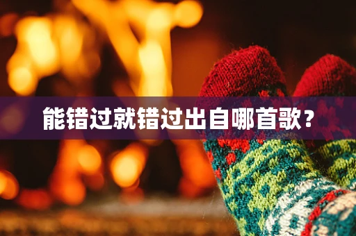 能错过就错过出自哪首歌？