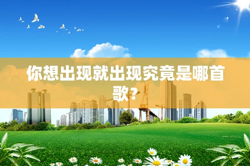 你想出现就出现究竟是哪首歌？