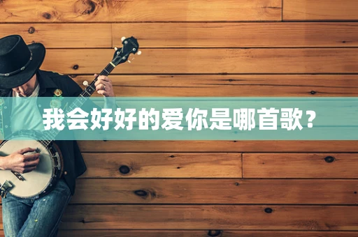 我会好好的爱你是哪首歌？