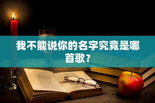 我不能说你的名字究竟是哪首歌？