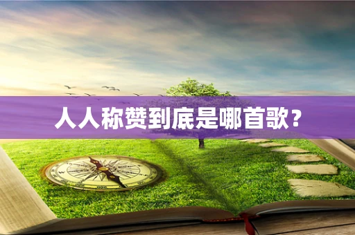人人称赞到底是哪首歌？
