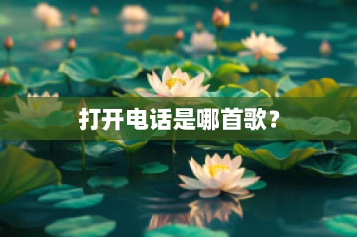 打开电话是哪首歌？