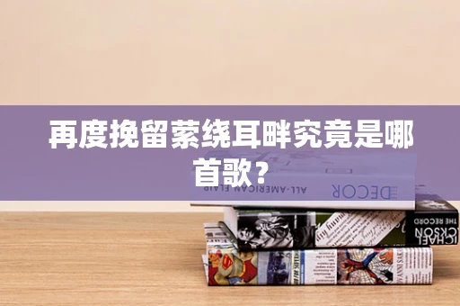 再度挽留萦绕耳畔究竟是哪首歌？