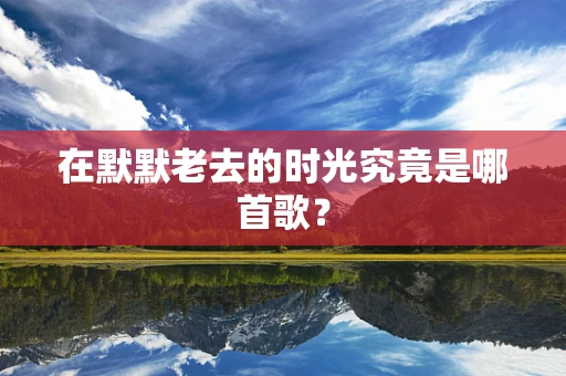 在默默老去的时光究竟是哪首歌？