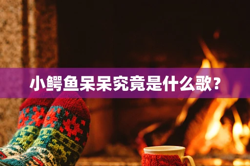 小鳄鱼呆呆究竟是什么歌？
