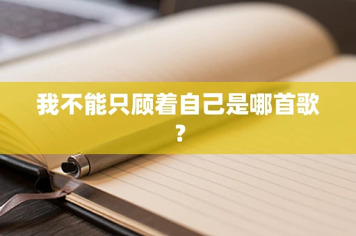 我不能只顾着自己是哪首歌？