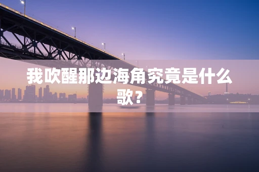 我吹醒那边海角究竟是什么歌？