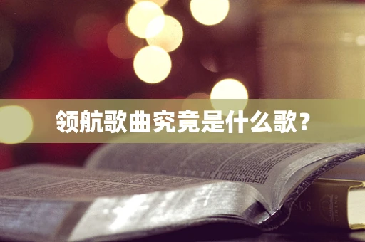 领航歌曲究竟是什么歌？
