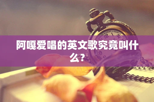 阿嘎爱唱的英文歌究竟叫什么？