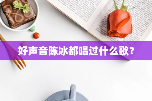 好声音陈冰都唱过什么歌？
