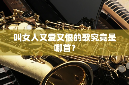 叫女人又爱又恨的歌究竟是哪首？