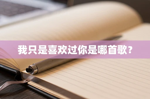 我只是喜欢过你是哪首歌？
