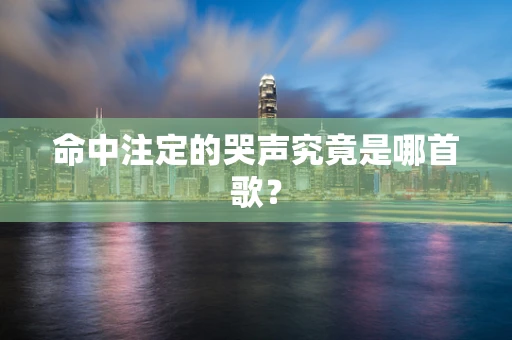 命中注定的哭声究竟是哪首歌？
