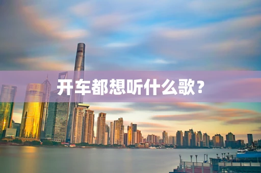 开车都想听什么歌？
