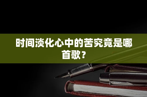 时间淡化心中的苦究竟是哪首歌？