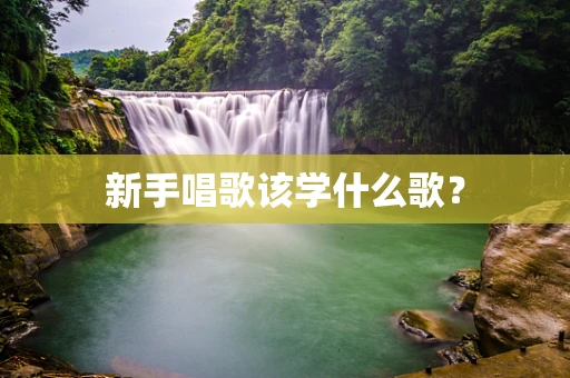新手唱歌该学什么歌？
