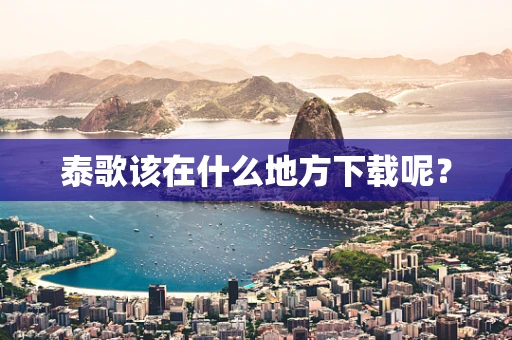 泰歌该在什么地方下载呢？