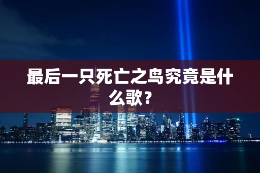 最后一只死亡之鸟究竟是什么歌？