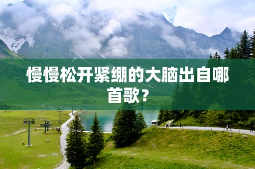 慢慢松开紧绷的大脑出自哪首歌？