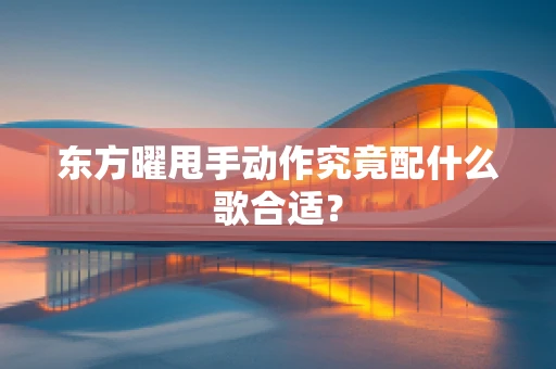 东方曜甩手动作究竟配什么歌合适？