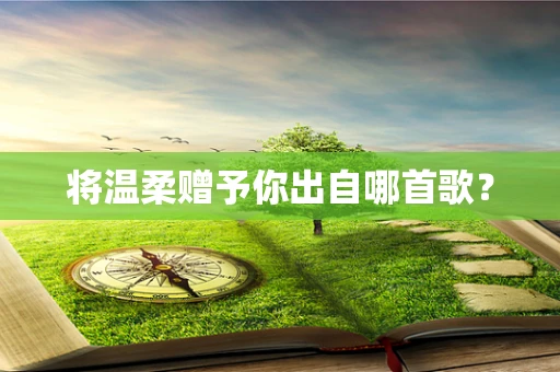 将温柔赠予你出自哪首歌？