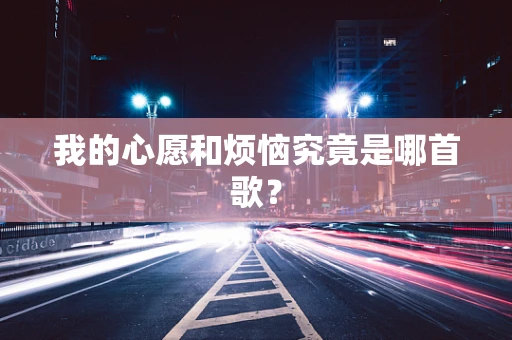 我的心愿和烦恼究竟是哪首歌？