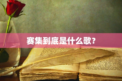 赛集到底是什么歌？