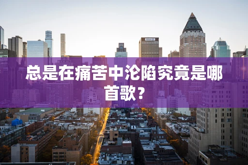 总是在痛苦中沦陷究竟是哪首歌？