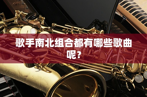 歌手南北组合都有哪些歌曲呢？