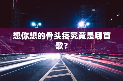 想你想的骨头疼究竟是哪首歌？