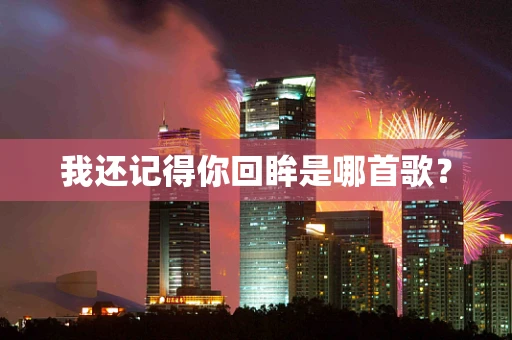 我还记得你回眸是哪首歌？