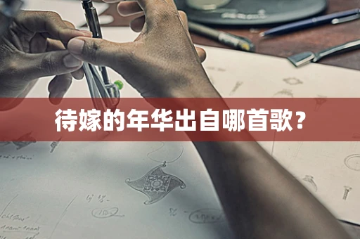 待嫁的年华出自哪首歌？