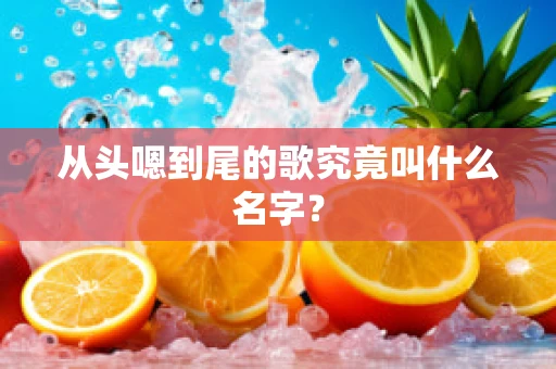 从头嗯到尾的歌究竟叫什么名字？