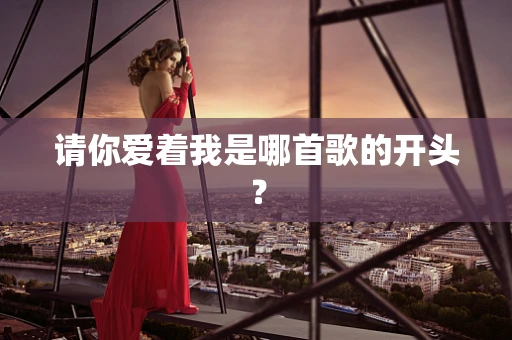 请你爱着我是哪首歌的开头？