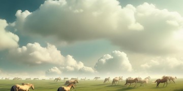 白云飘马儿跑的歌究竟是哪首？