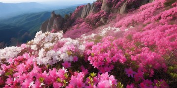 杜鹃花开满山崖出自哪首歌？