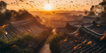 日落近长安风凌乱究竟出自哪首歌？