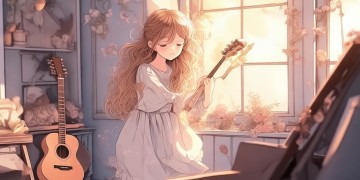 女儿自己唱什么歌好听呢？