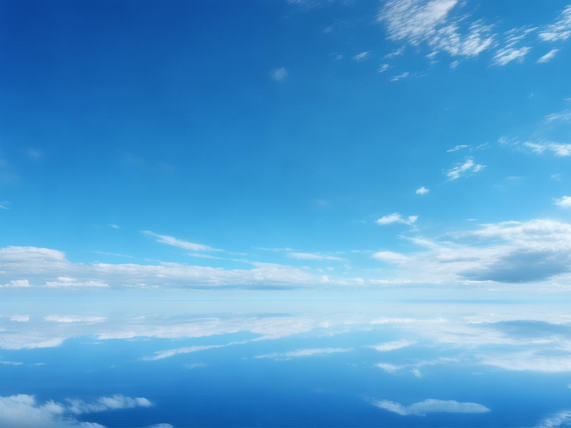 天空一片蔚蓝这句歌词出自哪首歌？