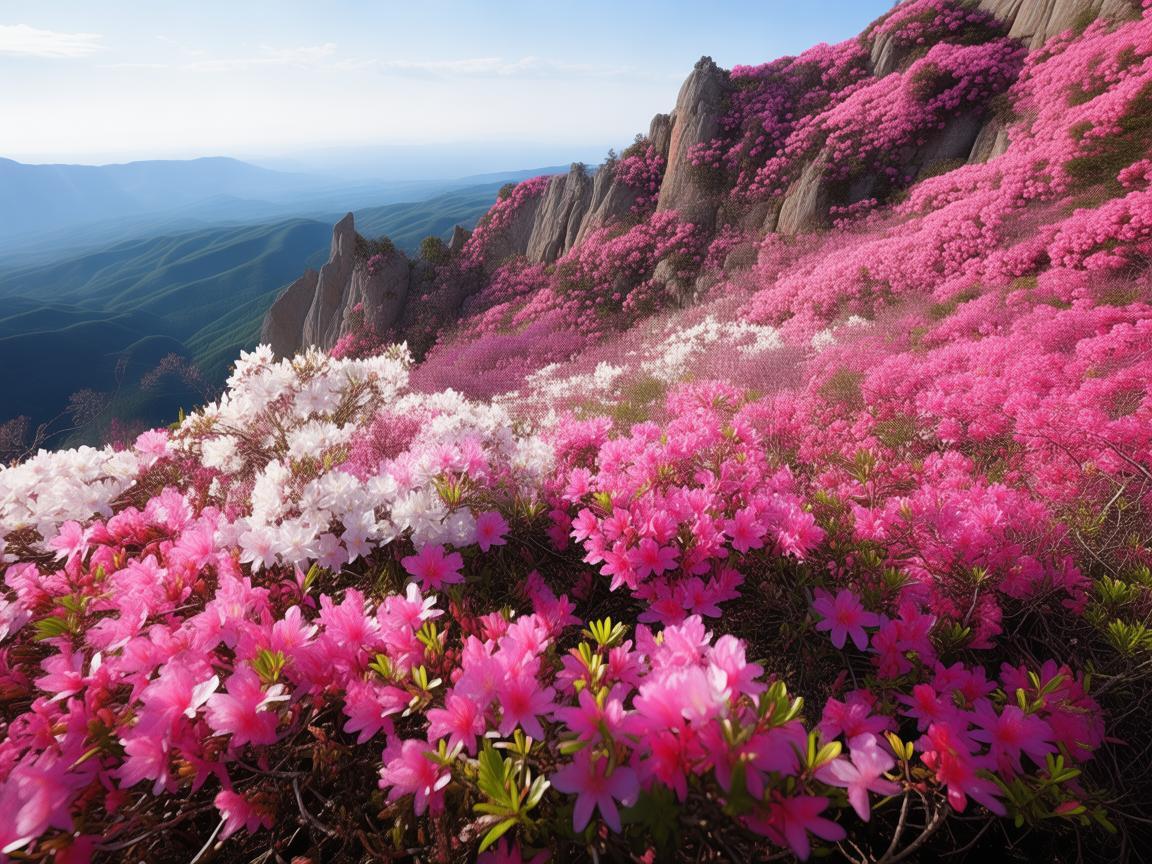 杜鹃花开满山崖出自哪首歌？
